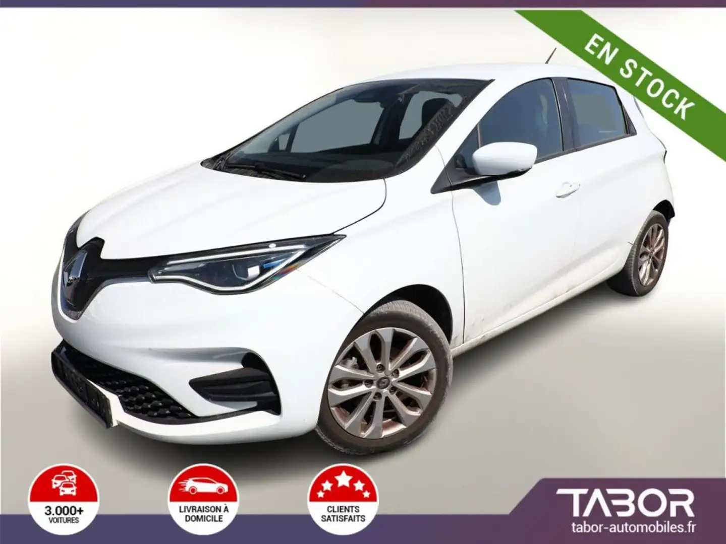 Renault ZOE ZE50 R110 Experience batterie achat Blanc - 1