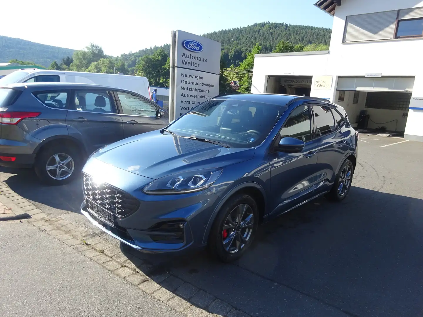 Ford Kuga 2.5 Duratec FHEV ST-LINE X LED Navi Kamera Blau - 1