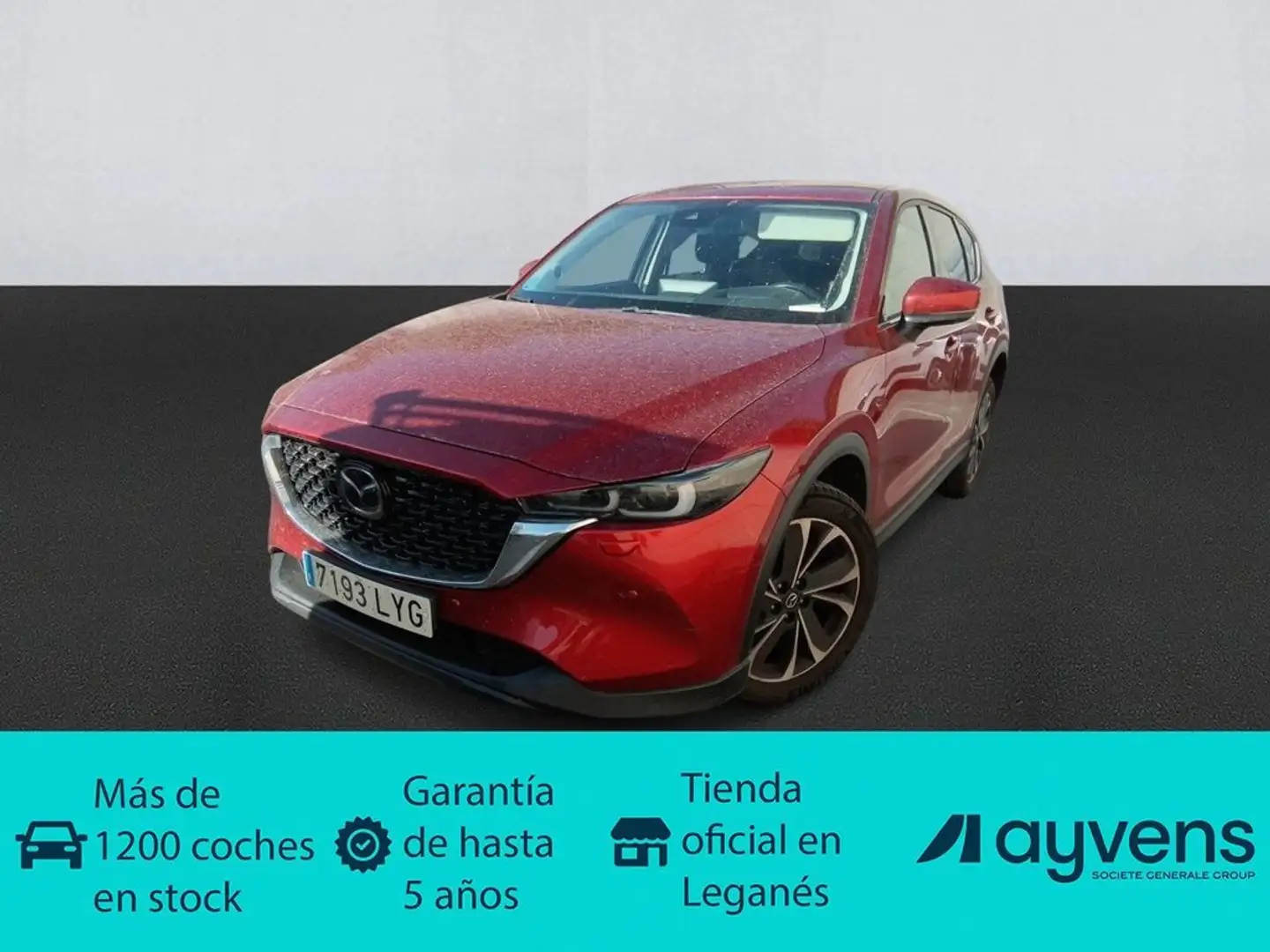 Mazda CX-5 2.5 Skyactiv-G Zenith 2WD Aut. Rojo - 1