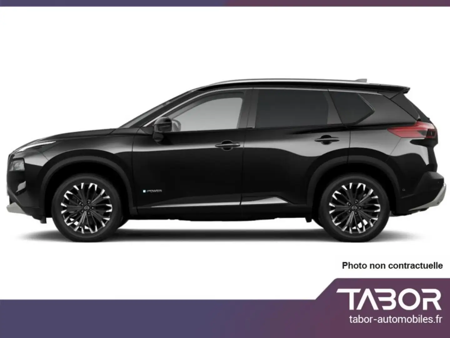 Nissan X-Trail 204 Tekna Pano Bose HUD 360° GPS Noir - 2