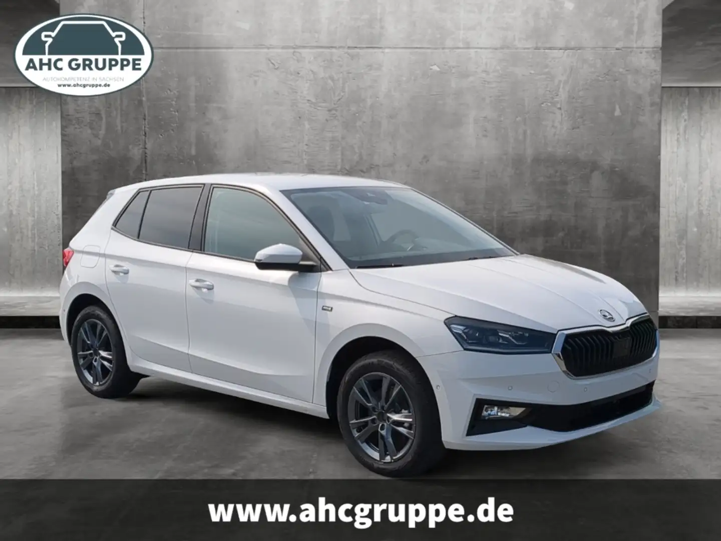 Skoda Fabia 1.0 TSI 85kW EU6e Drive 7-Gang-DSG, Navi, Fahreras Weiß - 2