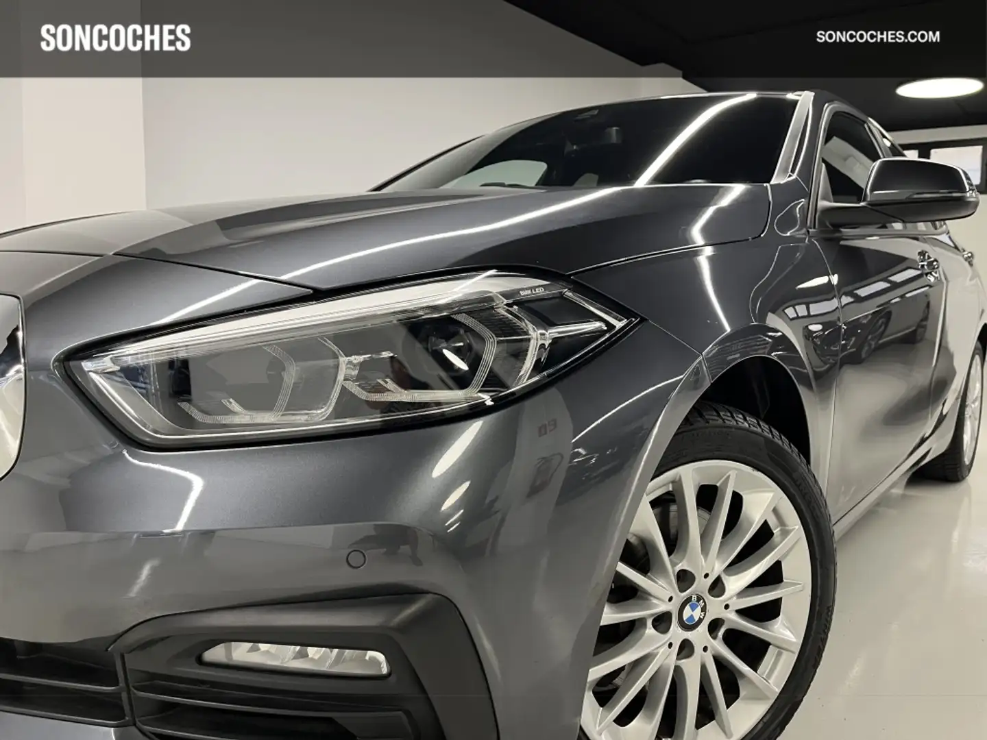BMW 118 118i Gris - 2