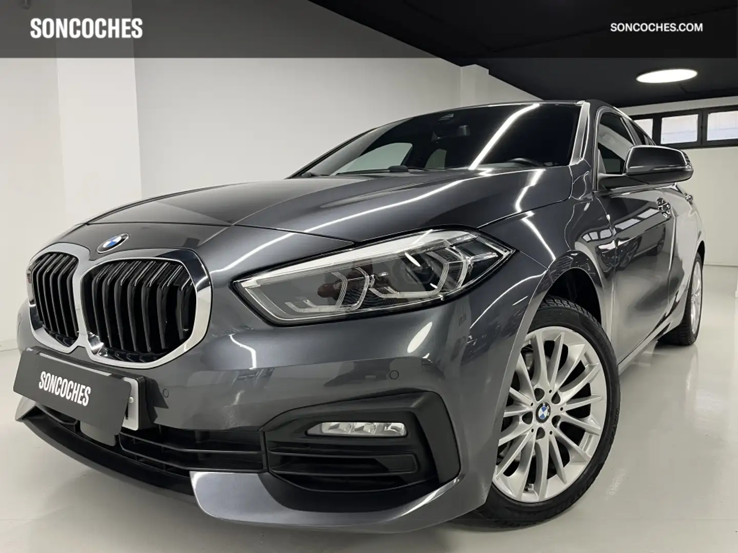 BMW 118 118i Gris - 1