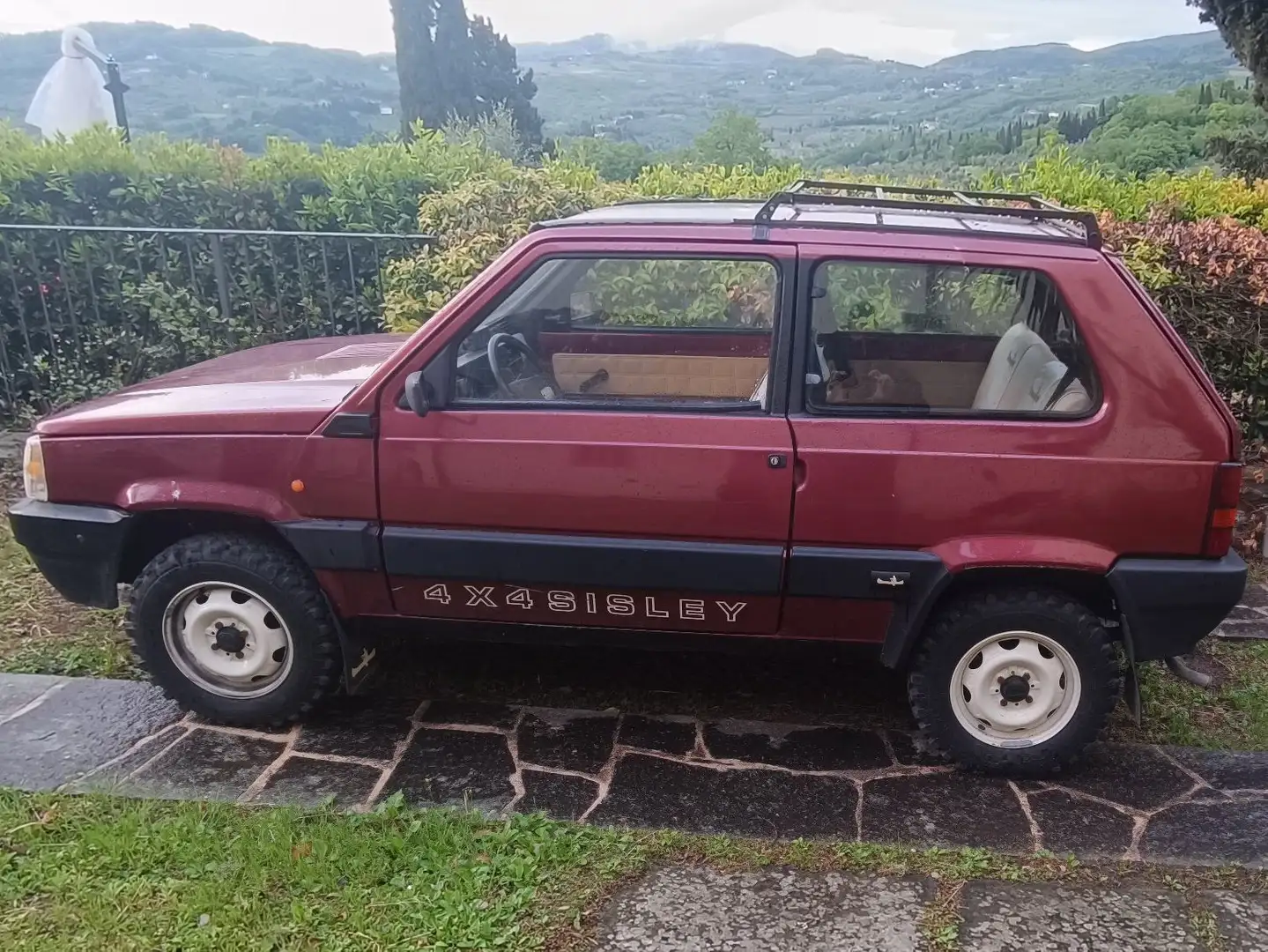 Fiat Panda Panda 1.0 Sisley 4x4 Rouge - 1