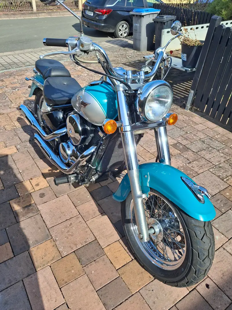 Kawasaki VN 800 Classic Bleu - 2