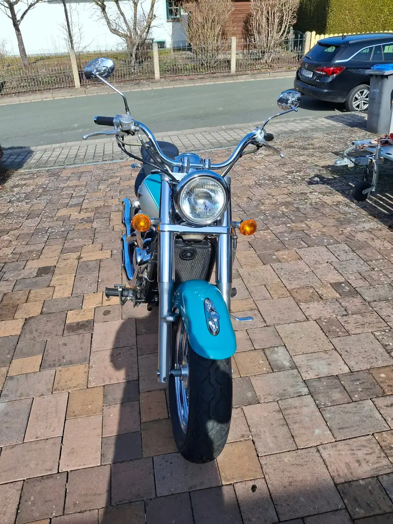 Kawasaki VN 800 Classic Bleu - 1