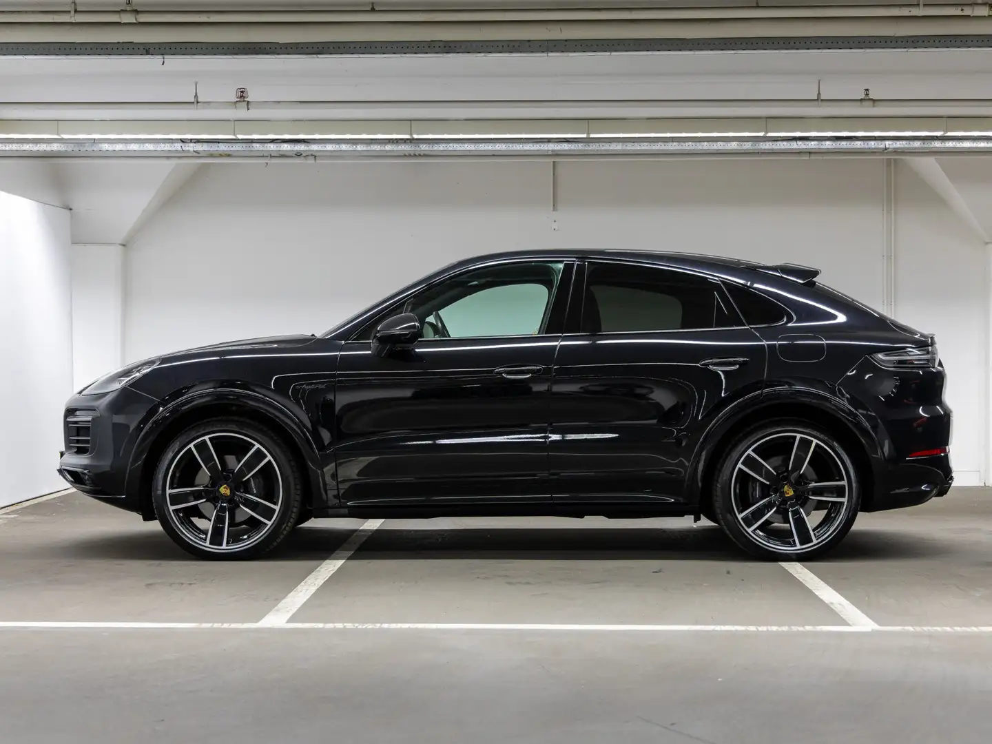 Porsche Cayenne E-Hybrid Coupé Zwart - 2