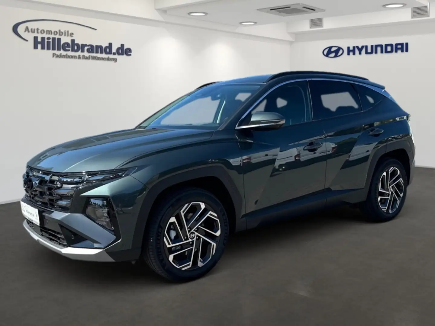 Hyundai TUCSON Prime Hybrid 2WD 1.6 T-GDI EU6e HUD Navi Leder Dig Groen - 1