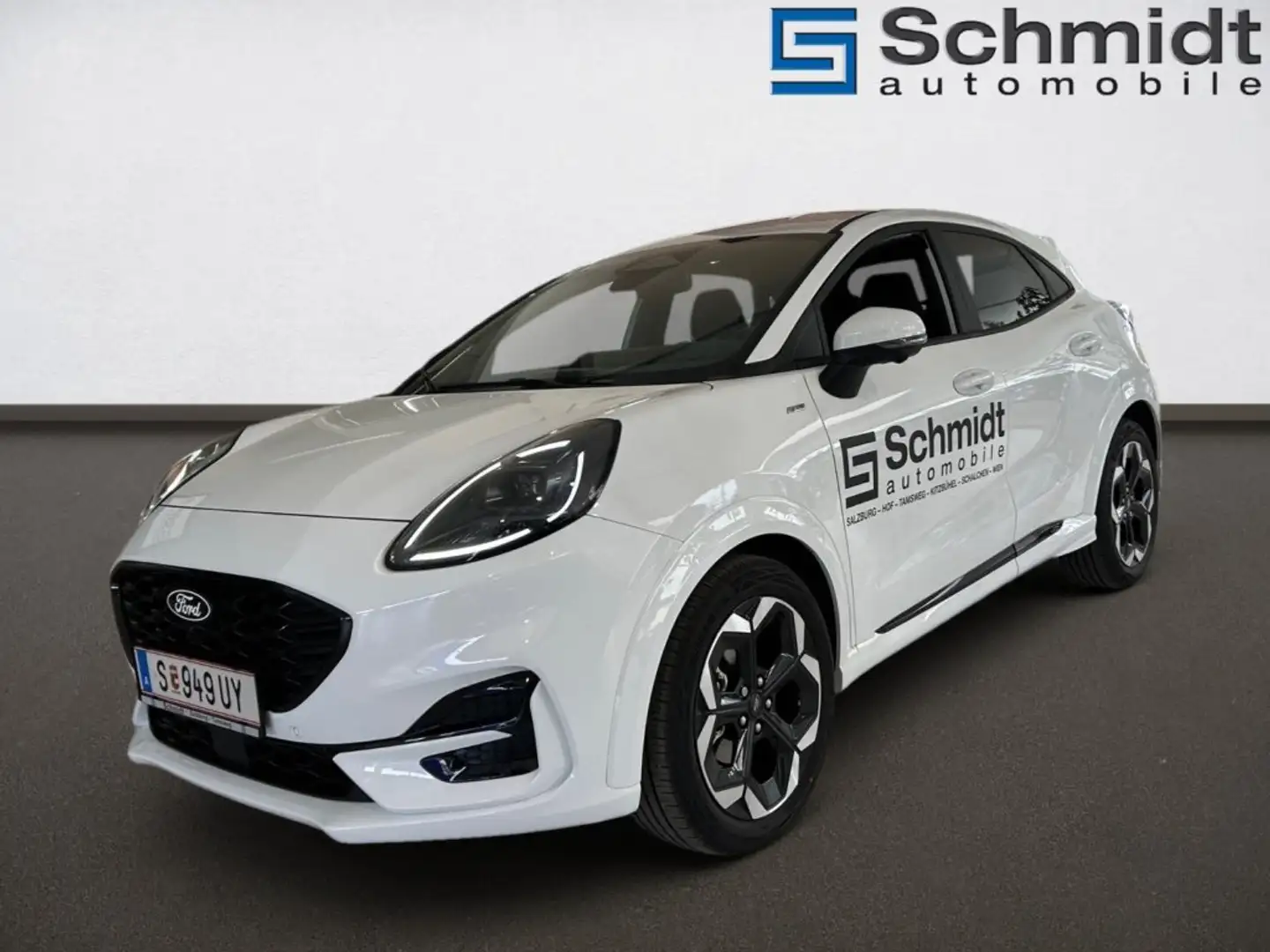 Ford Puma ST-Line X MHEV 5-türig 1,0L Eboost 125PS A FWD Weiß - 2