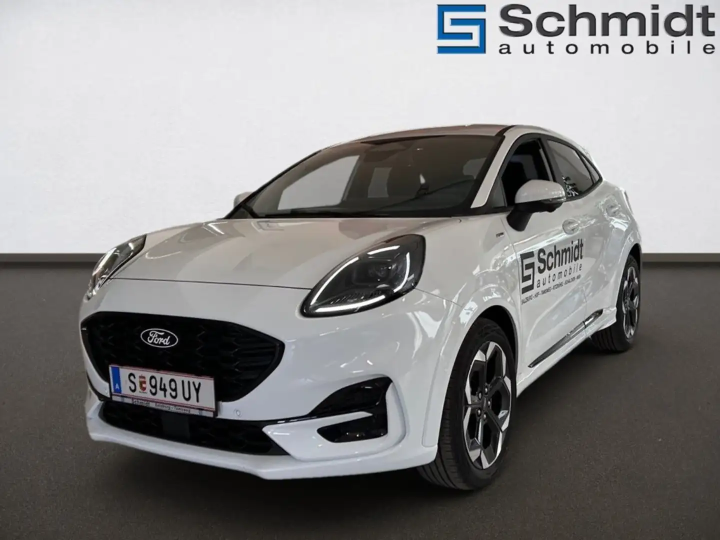 Ford Puma ST-Line X MHEV 5-türig 1,0L Eboost 125PS A FWD Weiß - 1