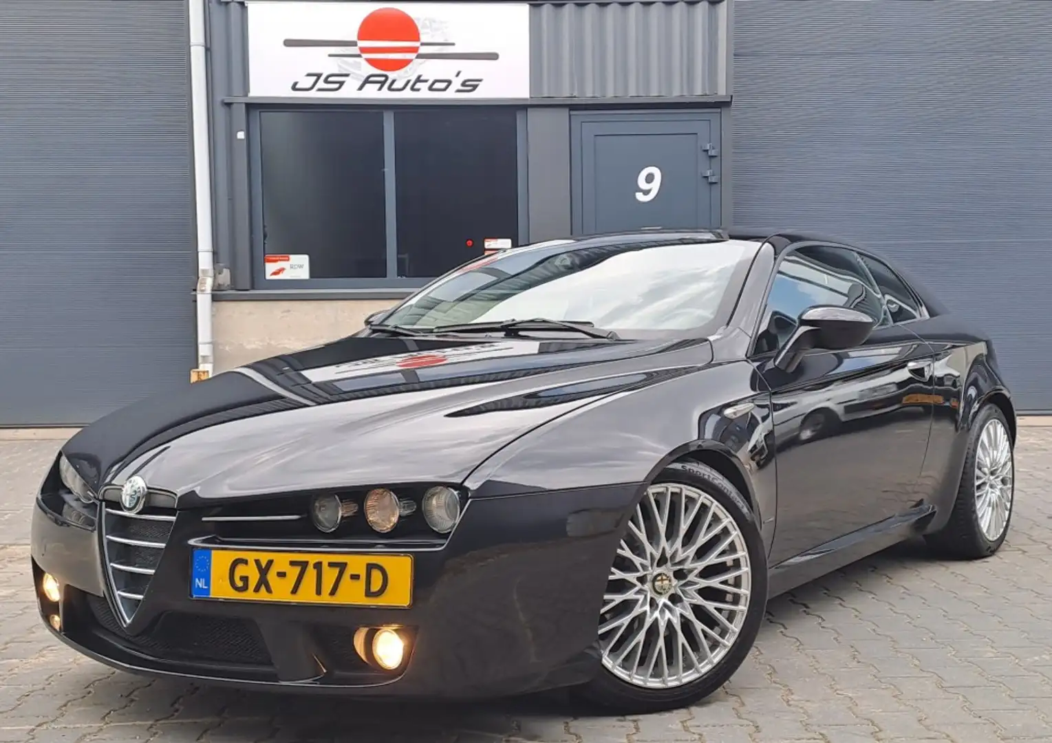 Alfa Romeo Brera 2.2 JTS 18' Panoramadak Leder Navi Nieuwe APK Unie Zwart - 1