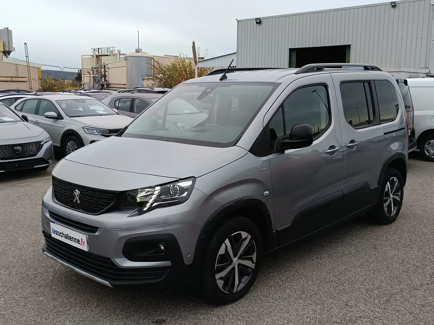 Peugeot Rifter Standard BlueHDi 100 S\u0026amp;S BVM6 GT Gris - 2