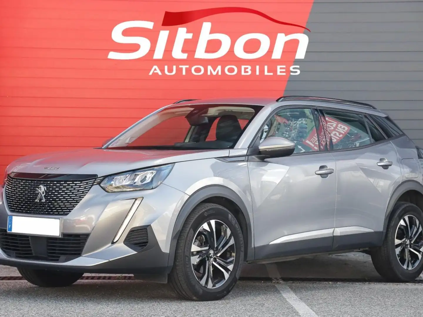 Peugeot 2008 1.2i PureTech 130 EAT8 Allure CAMERA CARPLAY GPS Gris - 1