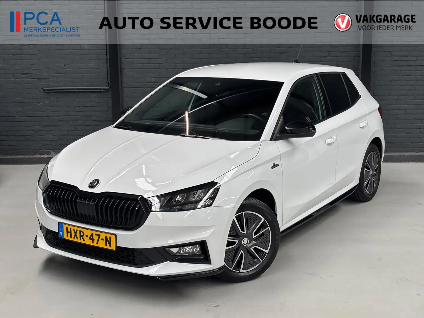 Skoda Fabia 1.0 TSI (110 pk) Monte Carlo automaat - Virtual Co Weiß - 1