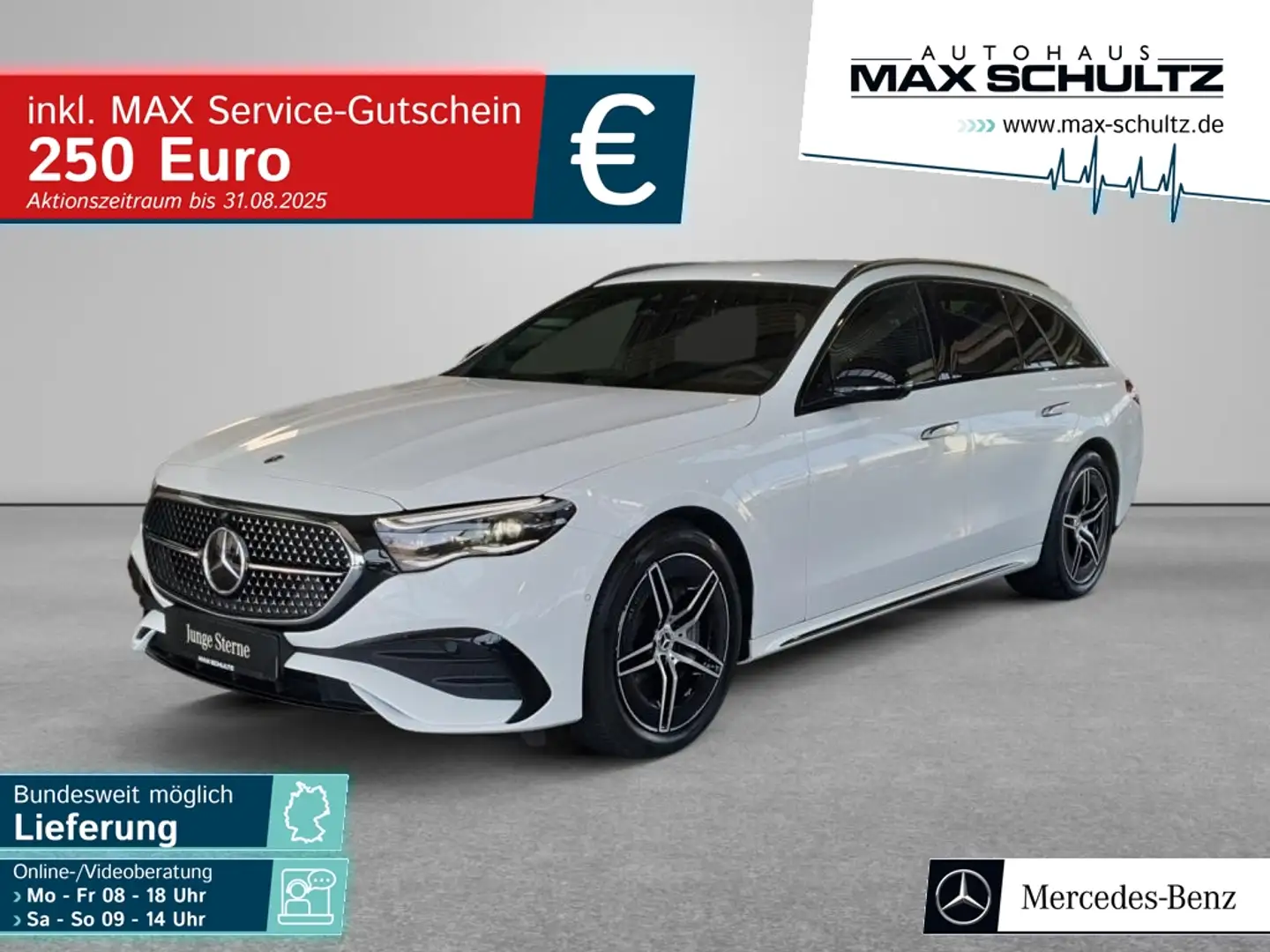 Mercedes-Benz E 220 d 4M T AMG*Standhzg*Head-Up*Digital-Light* Blanc - 1