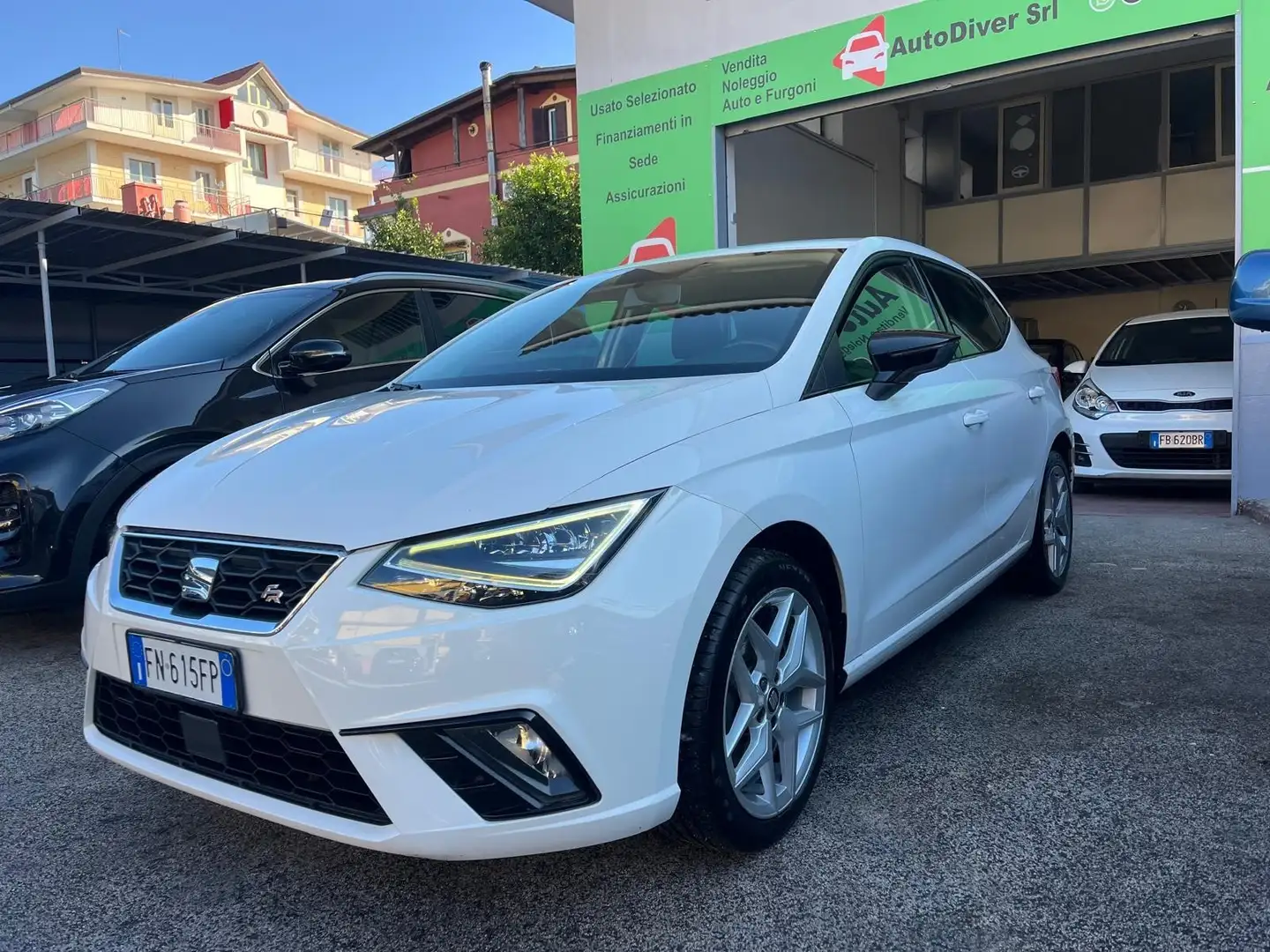 SEAT Ibiza 1.0 tgi FR 90cv Bianco - 2