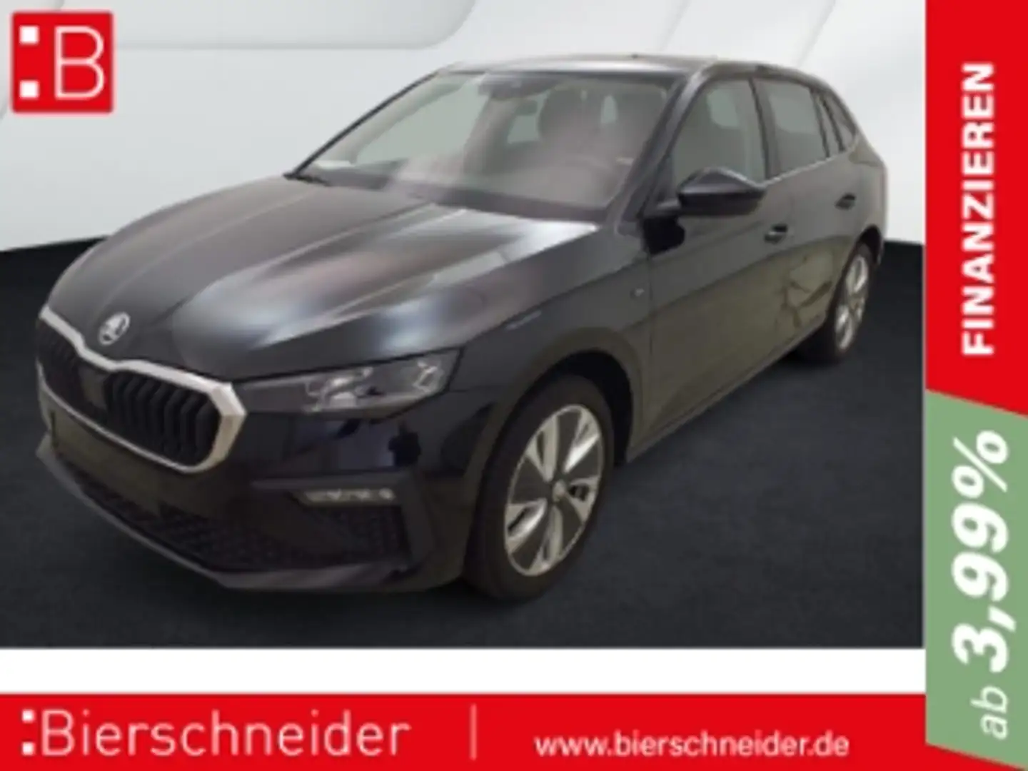 Skoda Scala 1.0 TSI DSG Selection AHK REAR VIEW LED NAVI Schwarz - 1