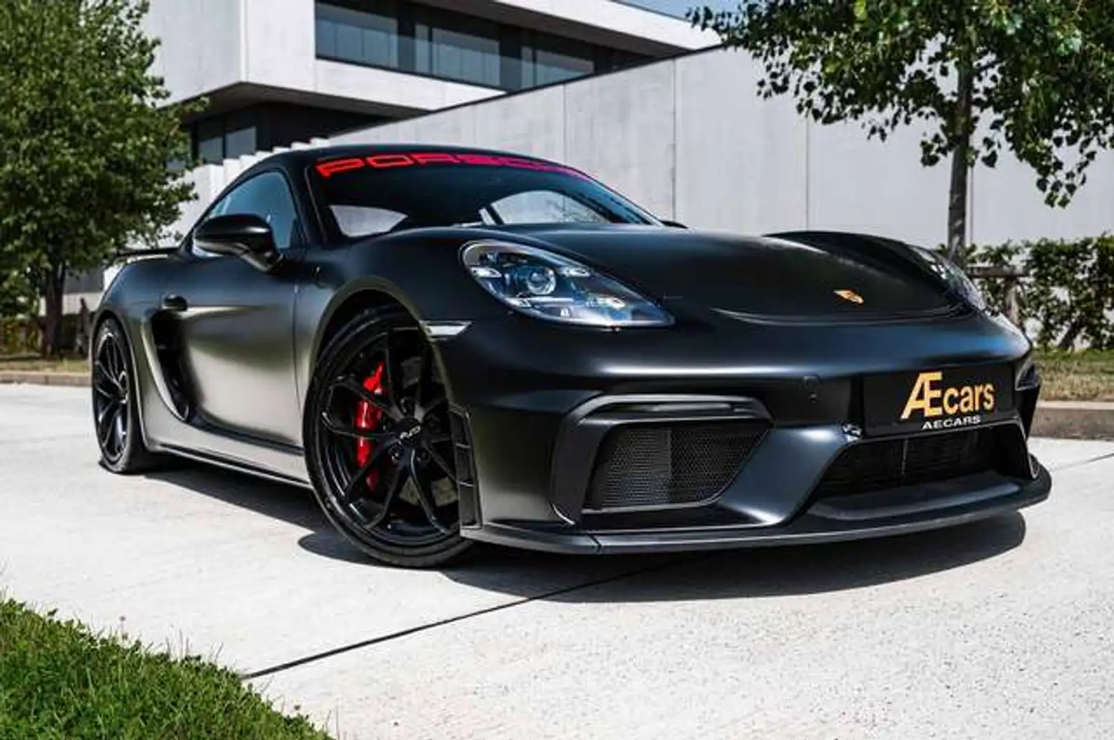 Porsche 718 CAYMAN GT4 / CLUBSPORT / ONLY 6.000 KM / 1 OWNER / Schwarz - 1