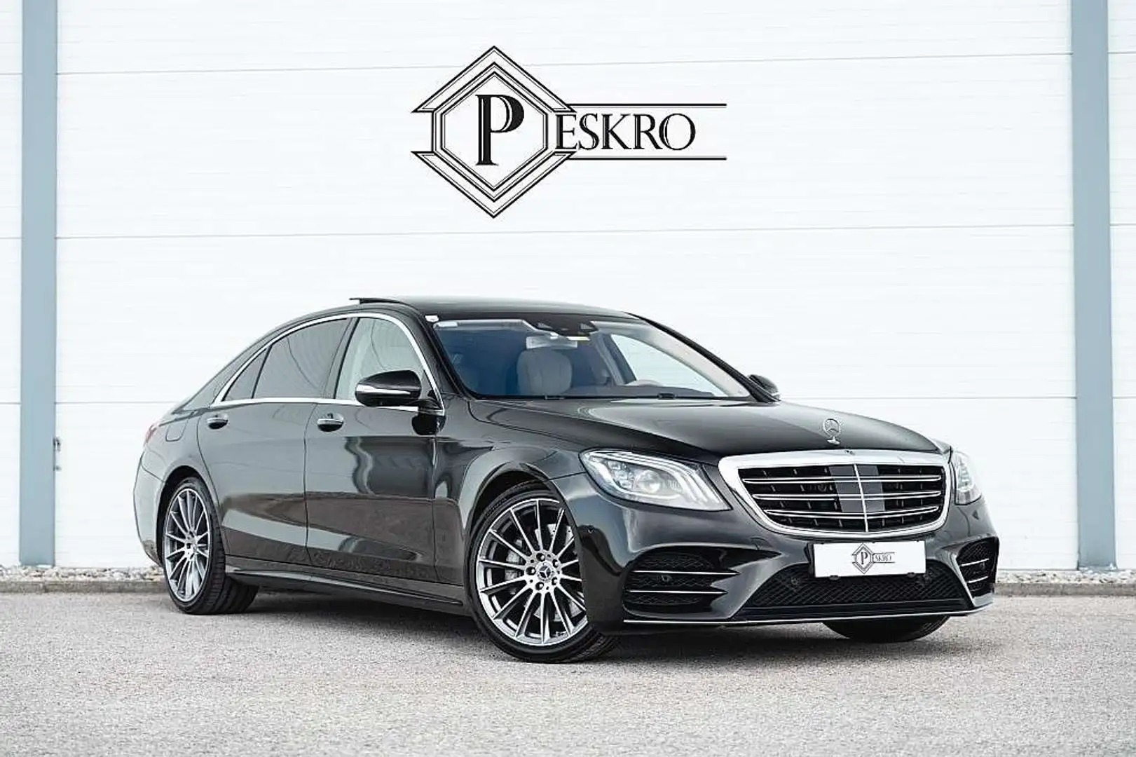 Mercedes-Benz S 400 D LANG 4MATIC Aut. *AMG-PAKET*BURMESTER*L... Schwarz - 1