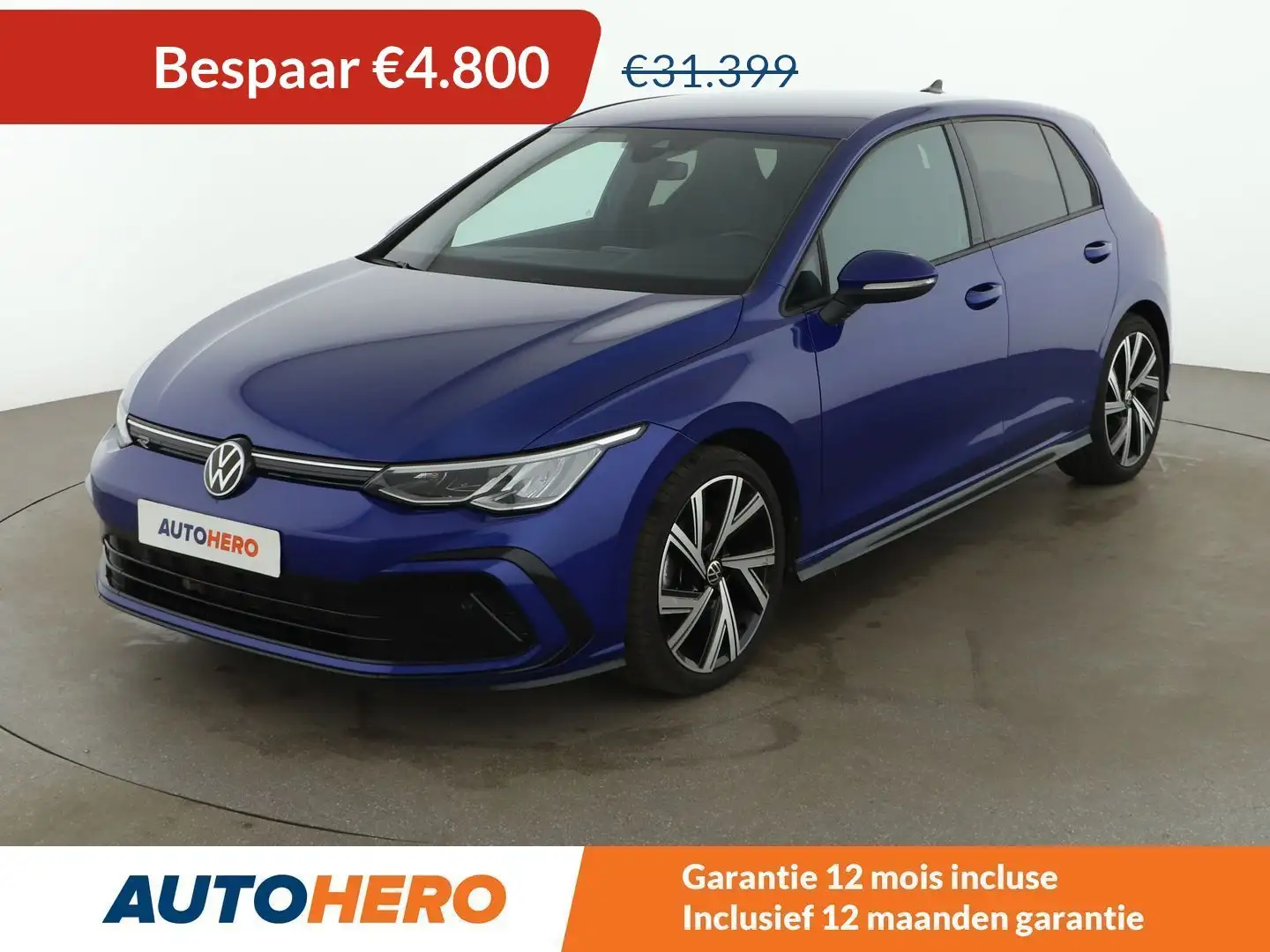 Volkswagen Golf 2.0 TDI R-Line Blauw - 1