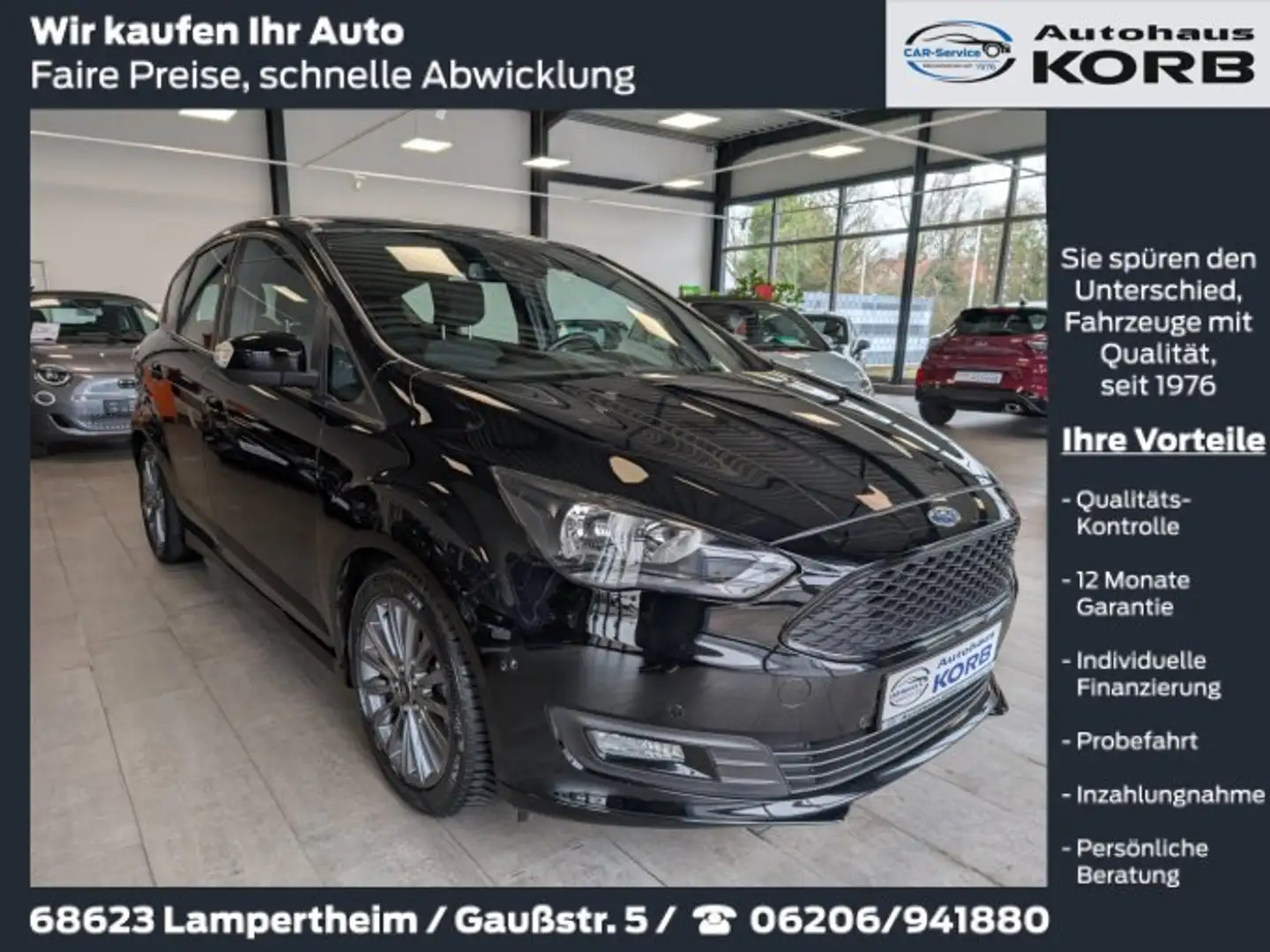 Ford C-Max C-Max 1.0 EcoBoost Start-Stopp-System Sport Schwarz - 1