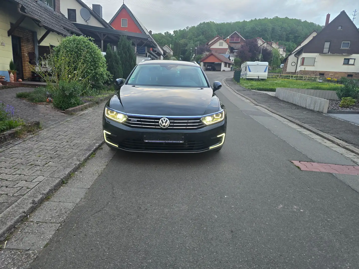 Volkswagen Passat Variant GTE , Virtual, CAM, LED, Memory, Leder, ACC Schwarz - 2