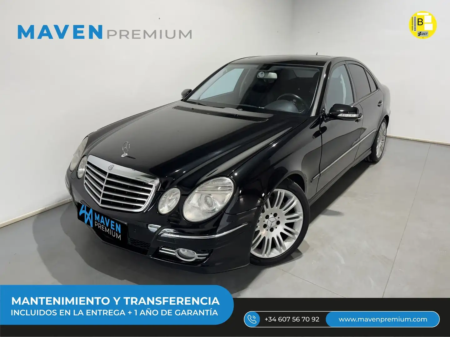 Mercedes-Benz E 320 320CDI 4M Avantgarde Aut. Nero - 1