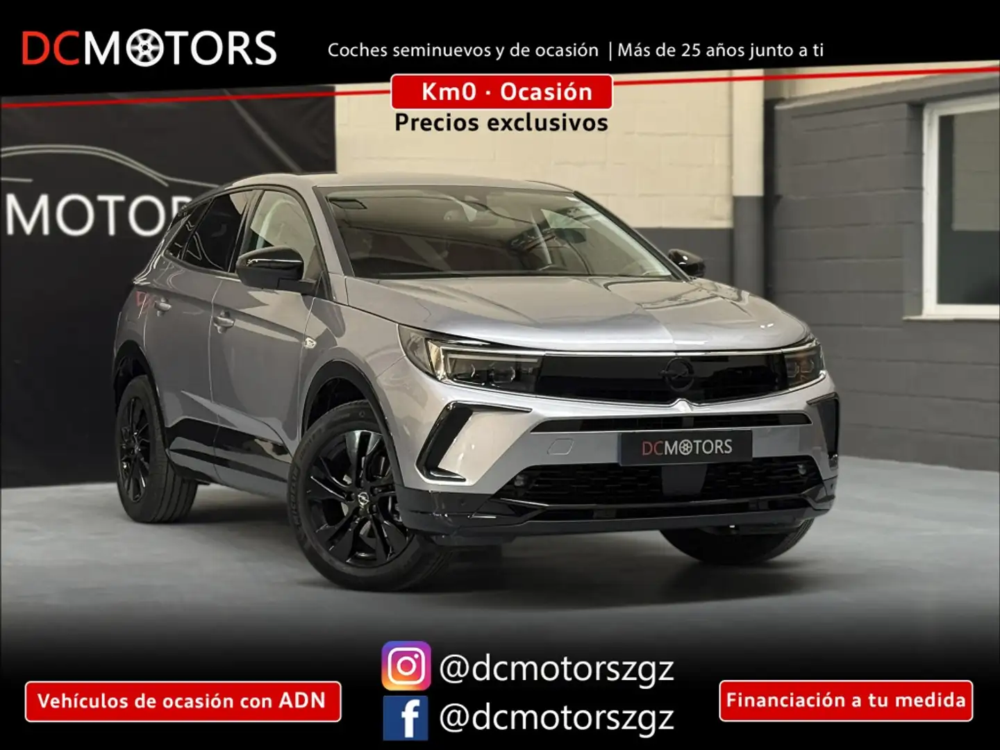 Opel Grandland 1.2T S&S GS Aut. 130 Grigio - 1