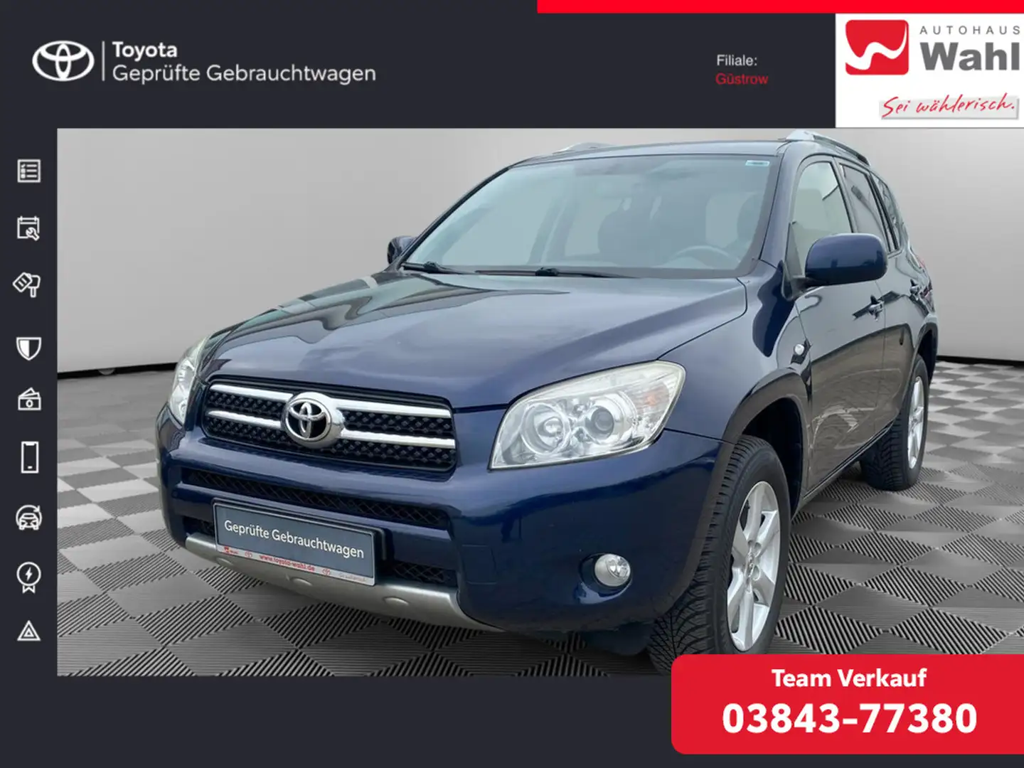 Toyota RAV 4 Bleu - 1