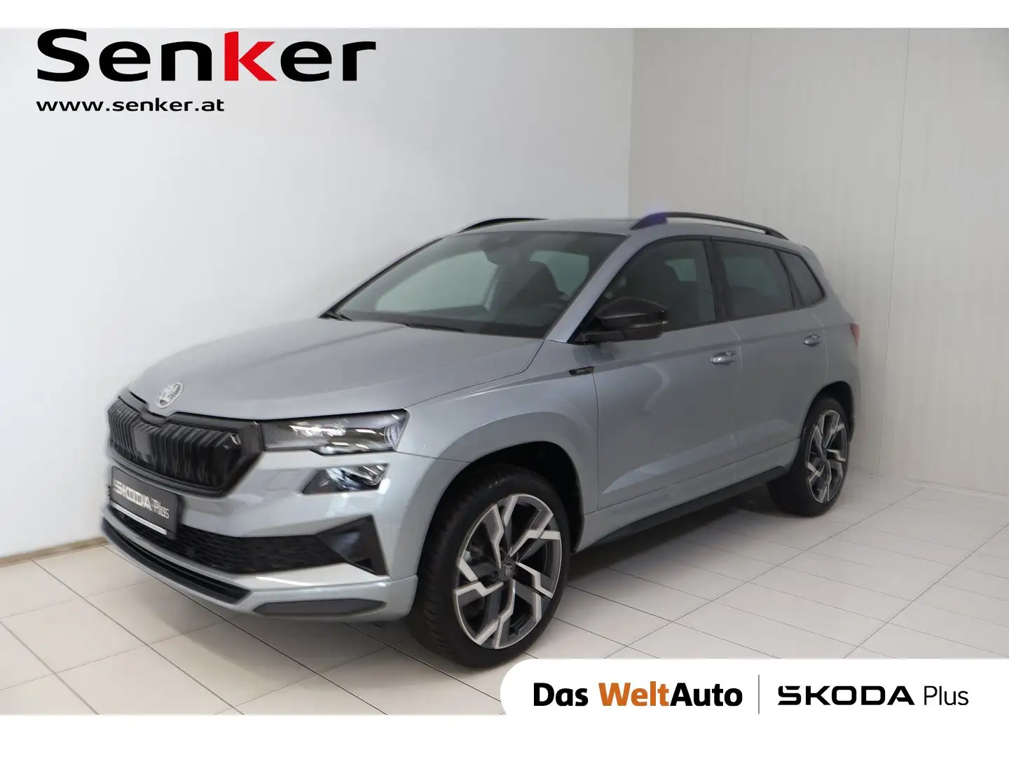 Skoda Karoq 4x4 Sportline TDI DSG Silber - 1
