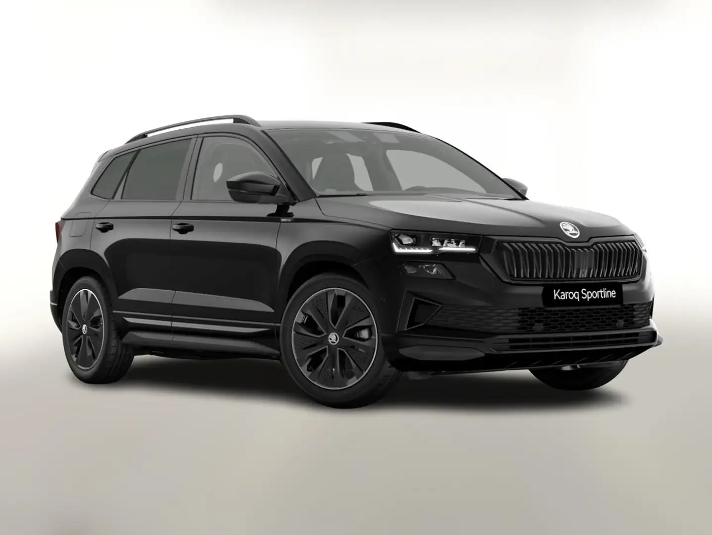Skoda Karoq Sportline DSG Sportl AHK Pano Matrix Nav 360° C... Schwarz - 1