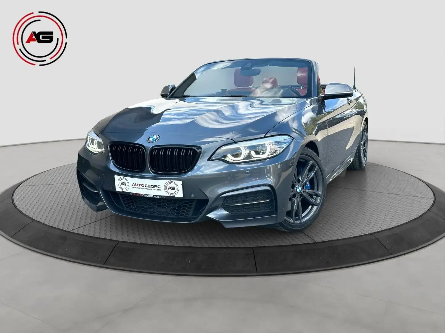 BMW 240 xDrive AD.LED KAMERA 1.HAND DE-FAHRZEUG Gris - 1