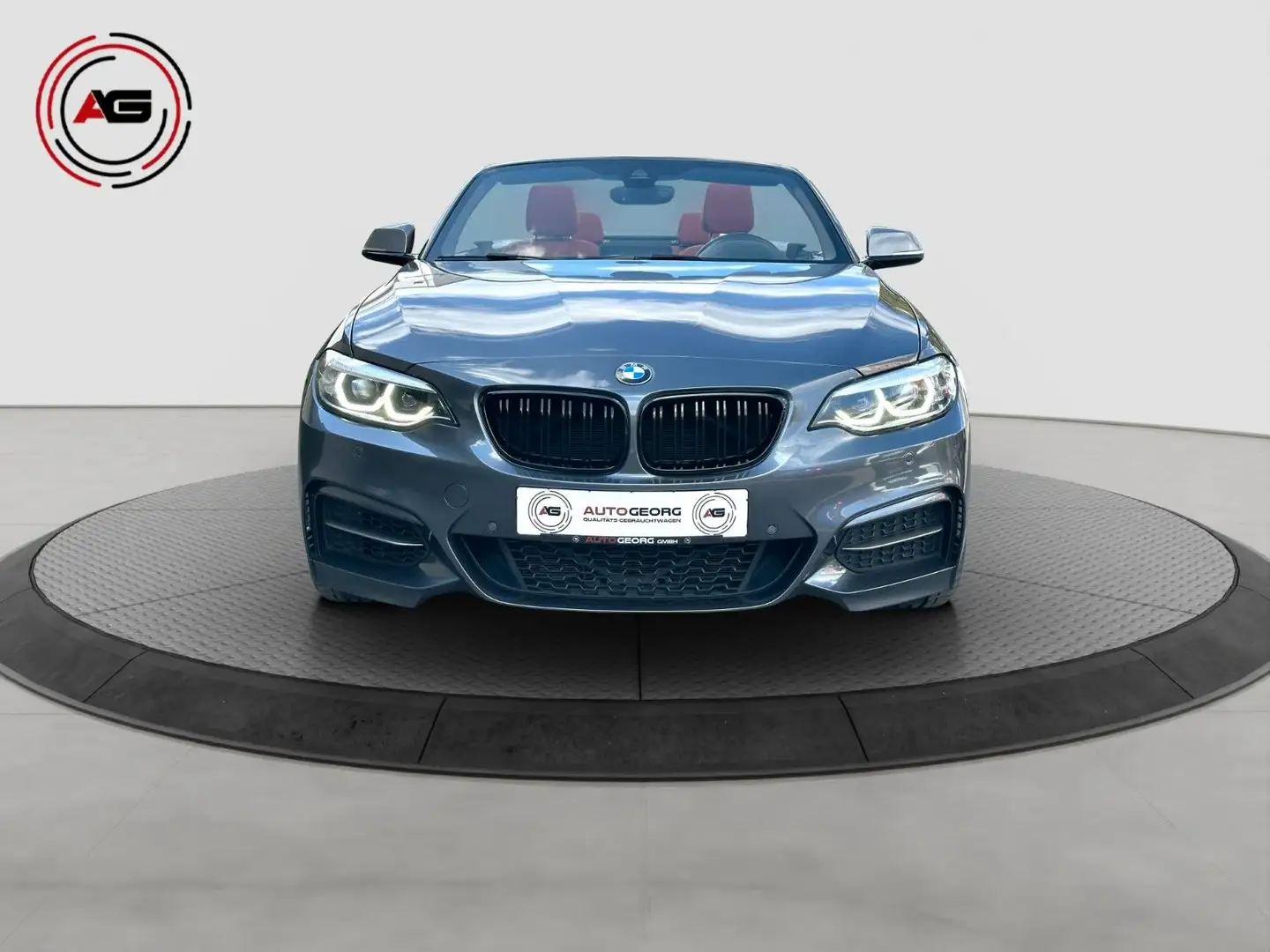 BMW 240 xDrive AD.LED KAMERA 1.HAND DE-FAHRZEUG Gris - 2