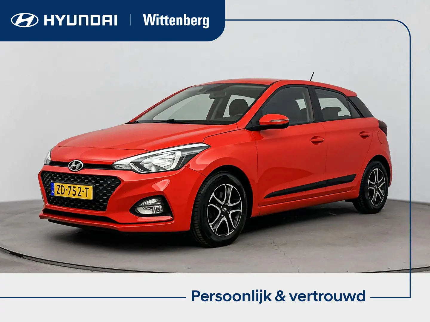 Hyundai i20 1.0 T-GDI COMFORT | TREKHAAK | PDC | 15'' LM VELGE Rood - 1