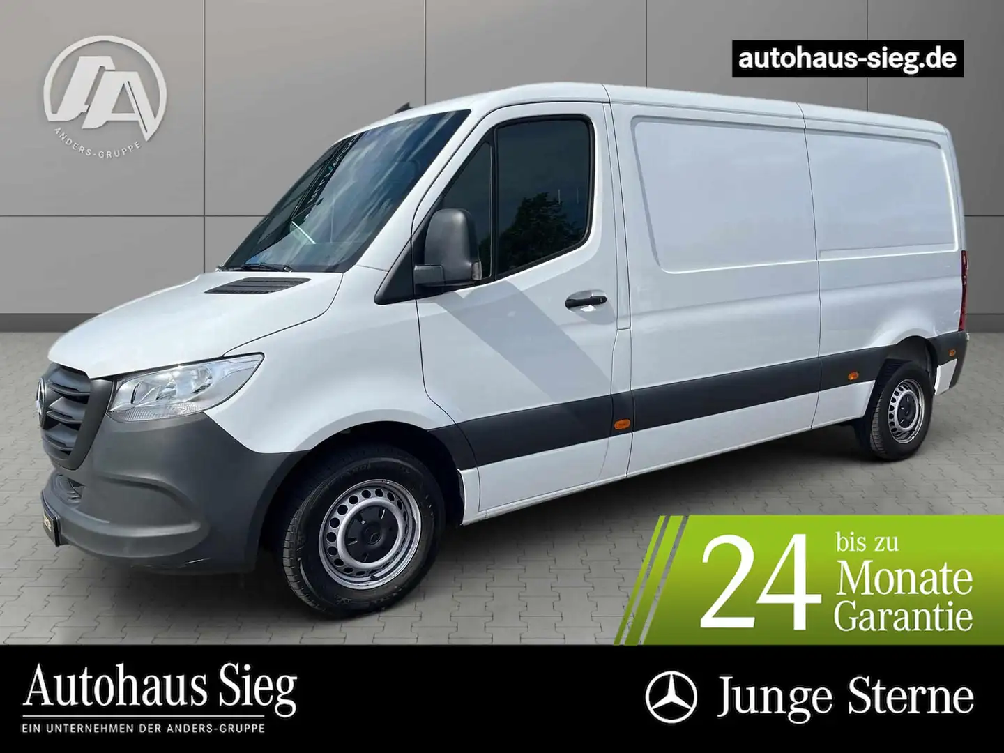 Mercedes-Benz Sprinter 215 Kasten L2H1 Klima*Kamera*MBUX*DAB Wit - 1