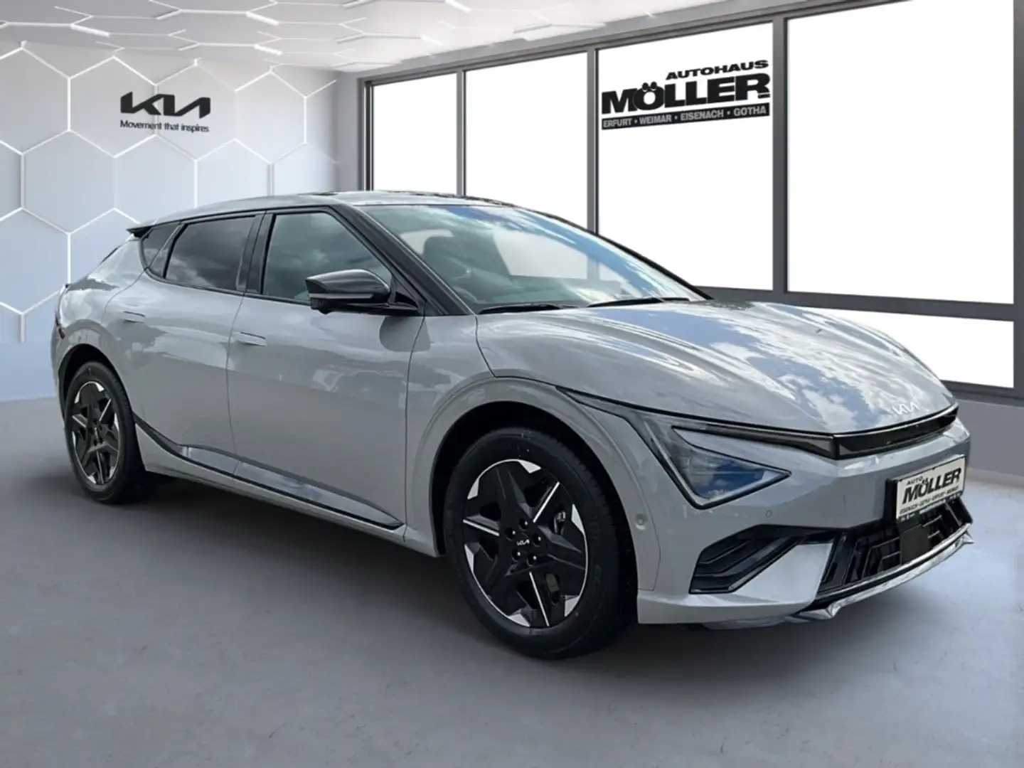 Kia EV6 PE GT-Line 84 kWh Glasdach Drive Sound ACC Head-U Серый - 2