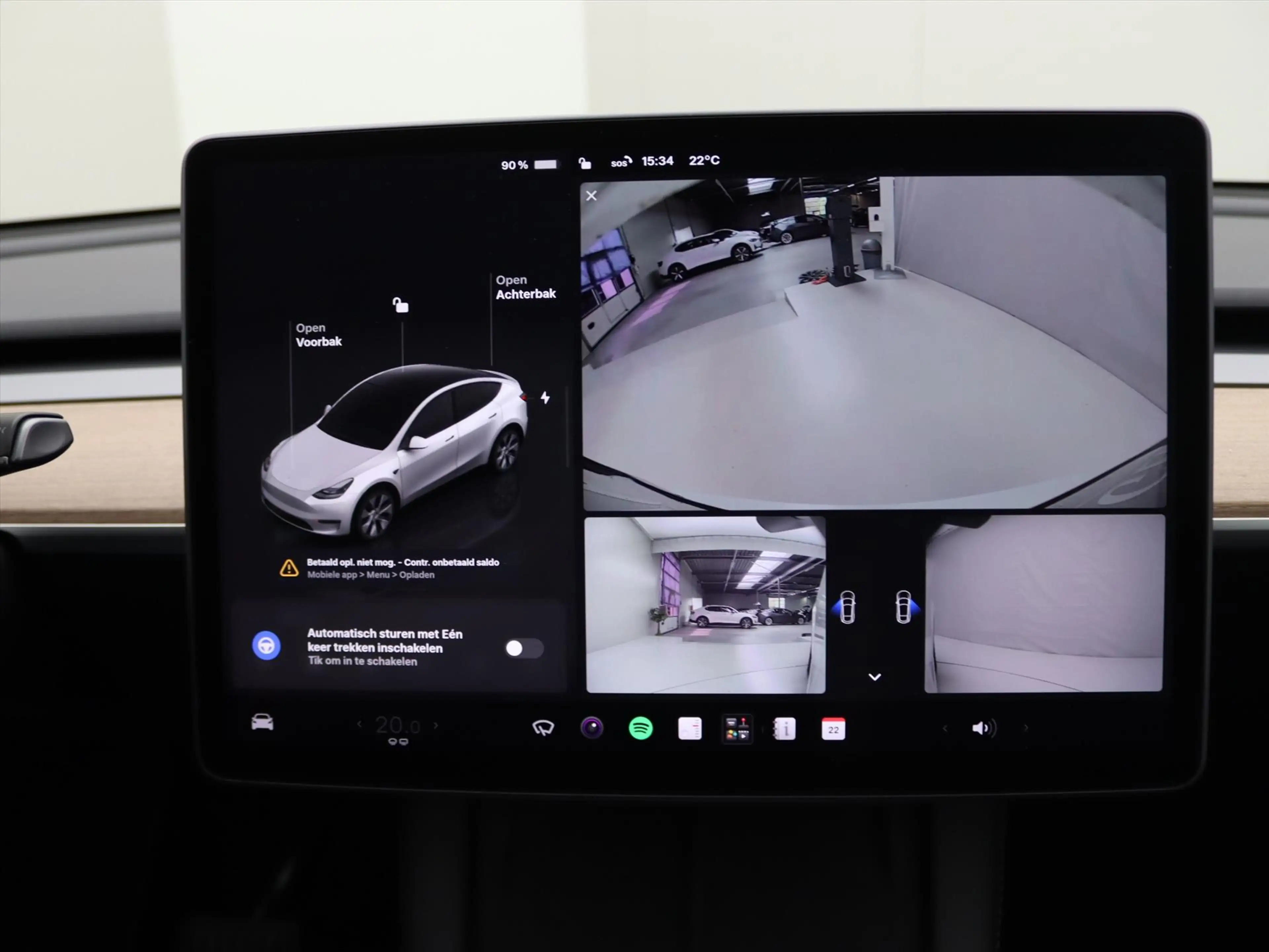 Tesla Model Y Long Range RWD 75kWh 299pk 94.5% SoH [ AMD RYZEN+A — photo 35