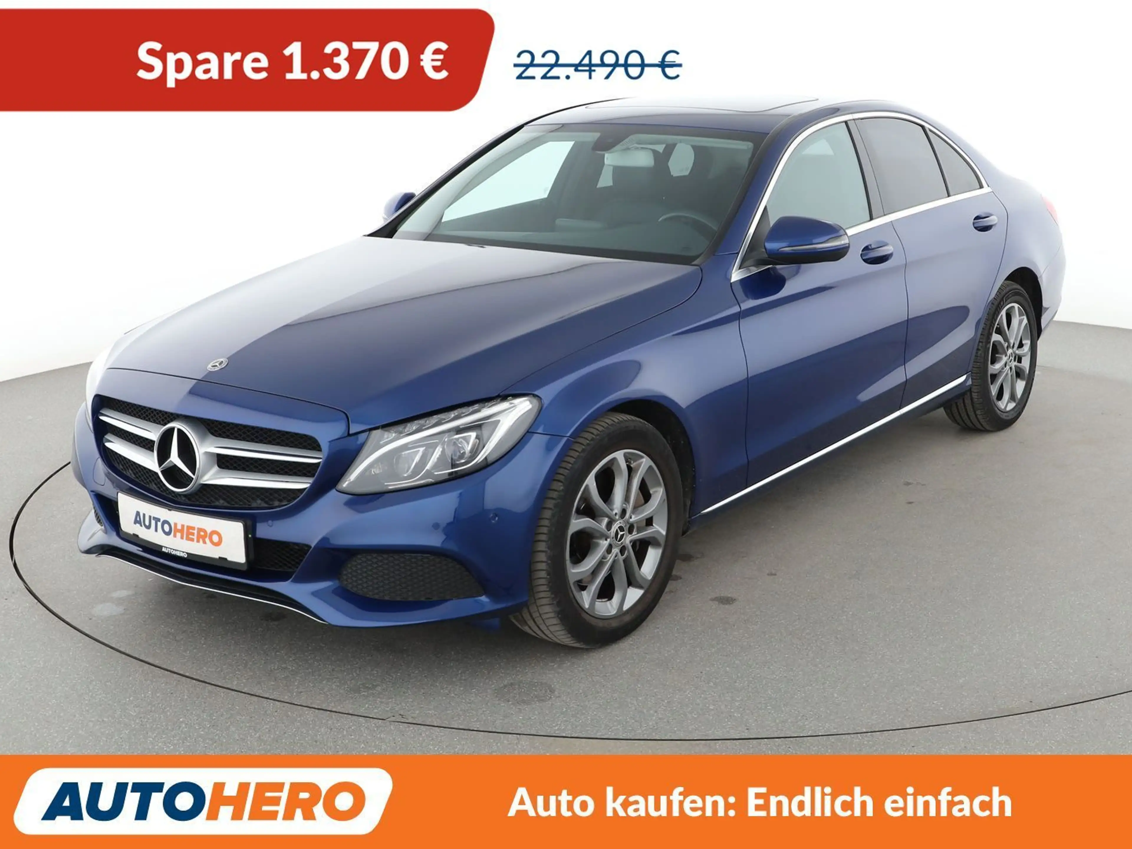 Mercedes-Benz C 250 Avantgarde Aut.*CAM*NAVI*LED*PANO*PDC*SHZ*TEMPO*