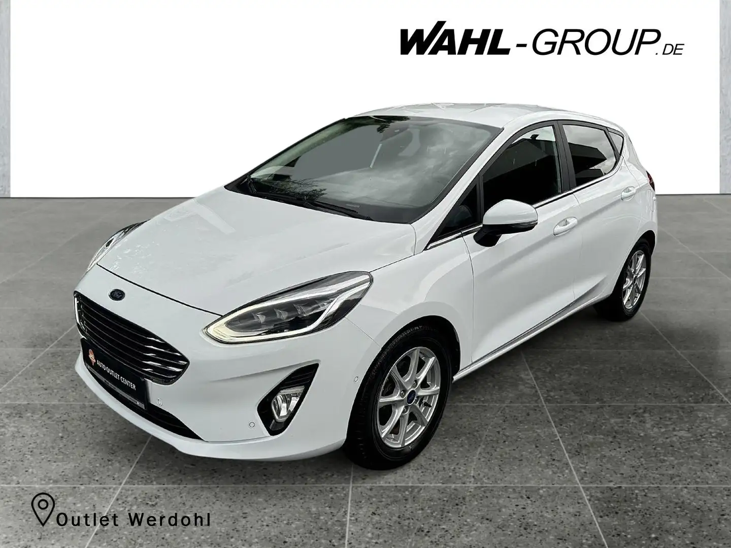 Ford Fiesta 1.0 EcoBoost M-Hybrid Titanium X*LED*NAVI*B&O*KAME Weiß - 1