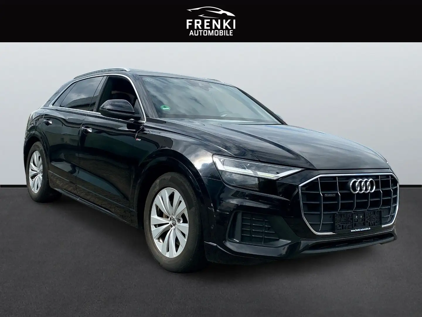 Audi Q8 50 TDI quattro S line Sport / Plus*Panorama* Zwart - 1
