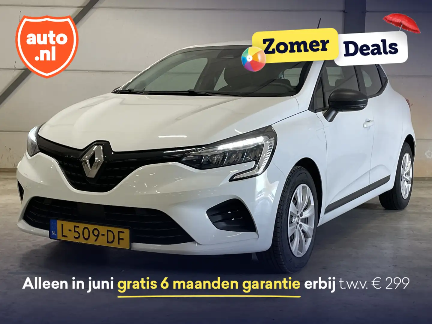 Renault Clio 1.0 TCe Life | Cruise Control | LED | Airco | Blue Weiß - 1