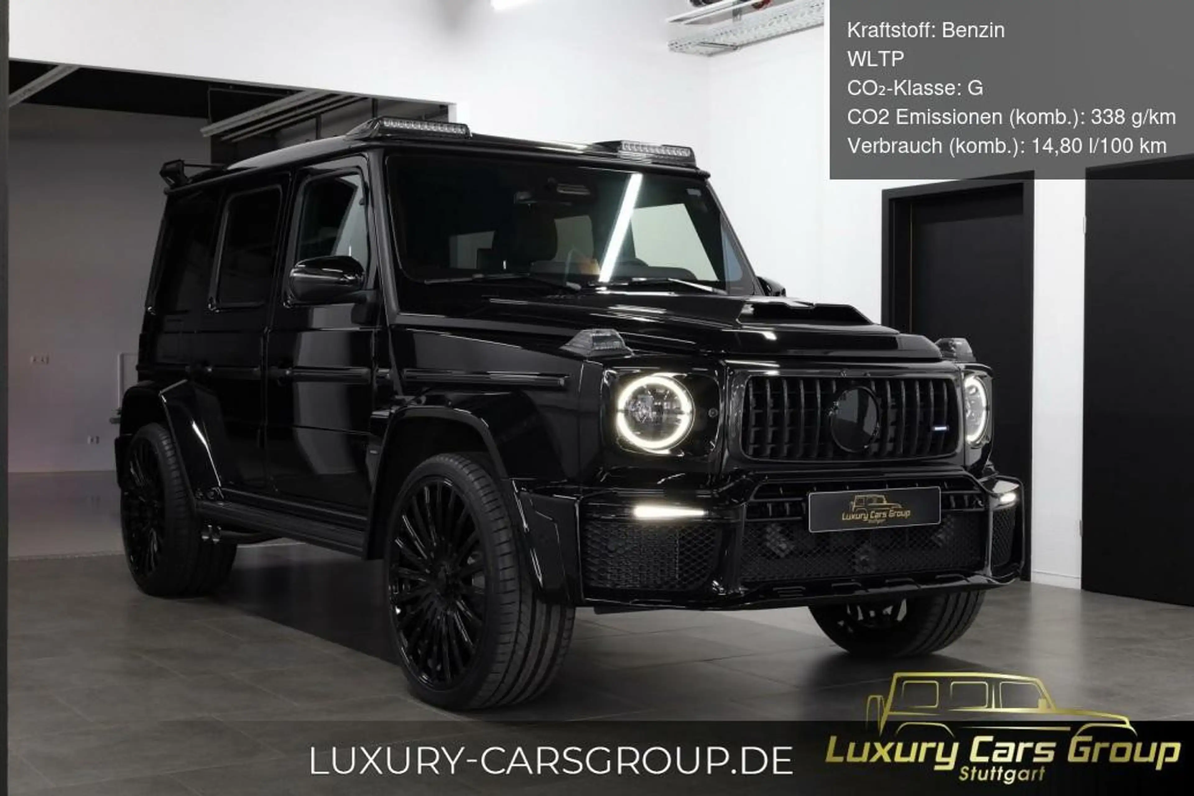 Mercedes-Benz G 63 AMG G800 BRABUS Signature Black Edition Full.-Widestar