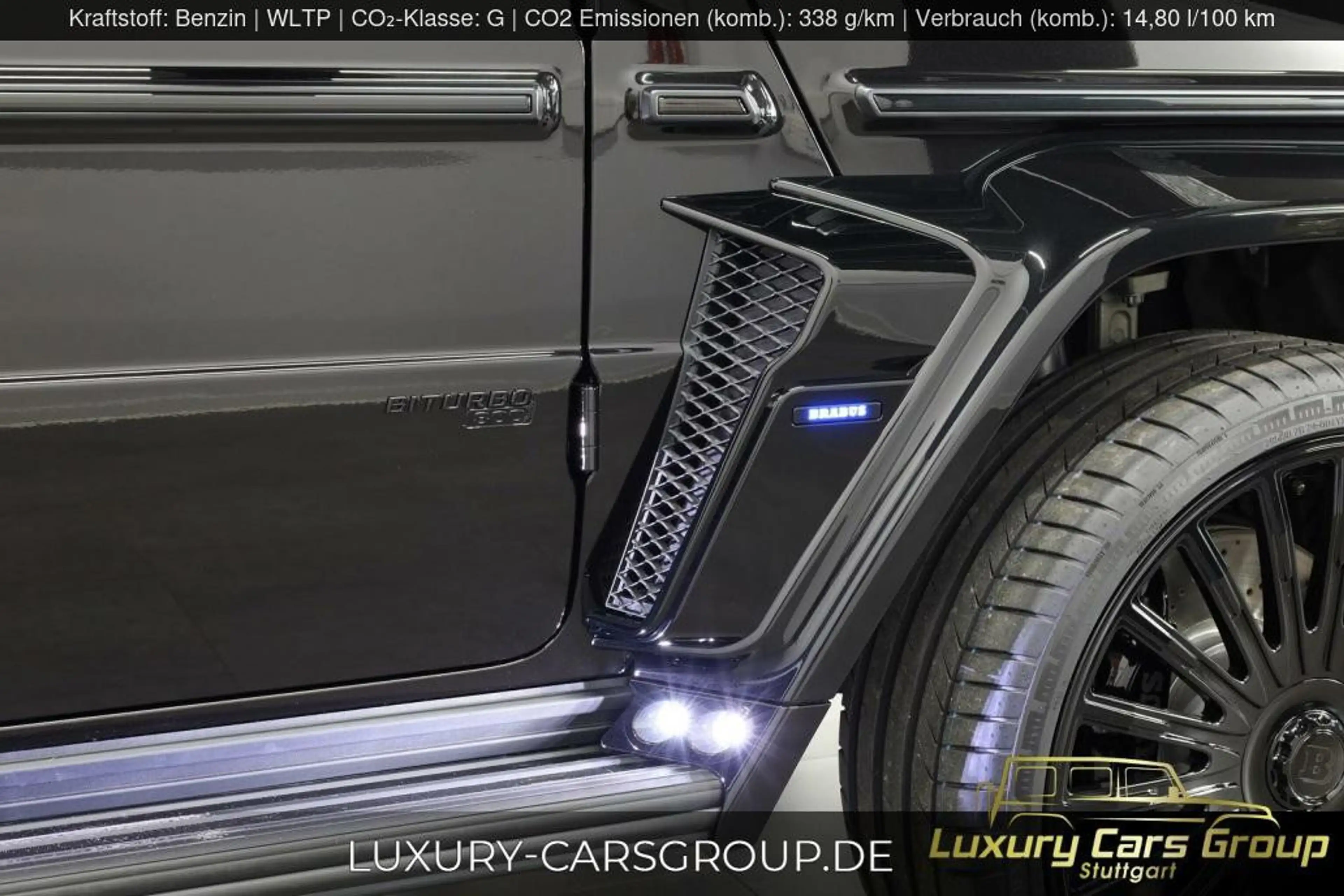 Mercedes-Benz G 63 AMG G800 BRABUS Signature Black Edition Full.-Widestar — photo 11