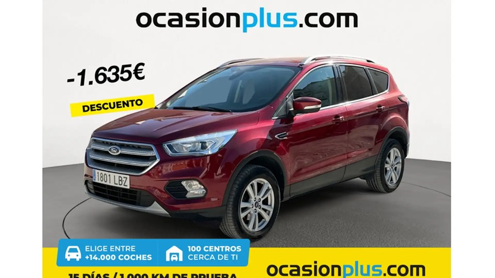 Ford Kuga 1.5 EcoB. Auto S&S Trend+ 4x2 150 Rouge - 1