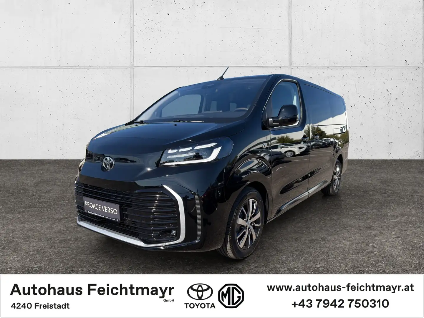 Toyota Proace Verso 2,2 D-4D 180 L2 Teamplayer 8-sitzig 5t. Schwarz - 1