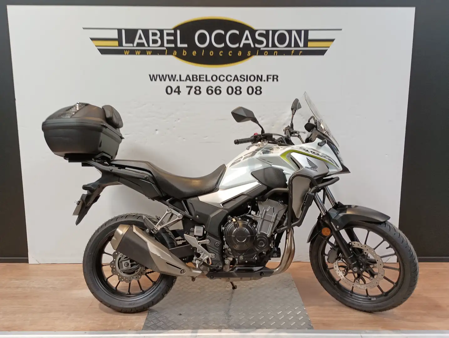 Honda CB 500 Blanc - 1