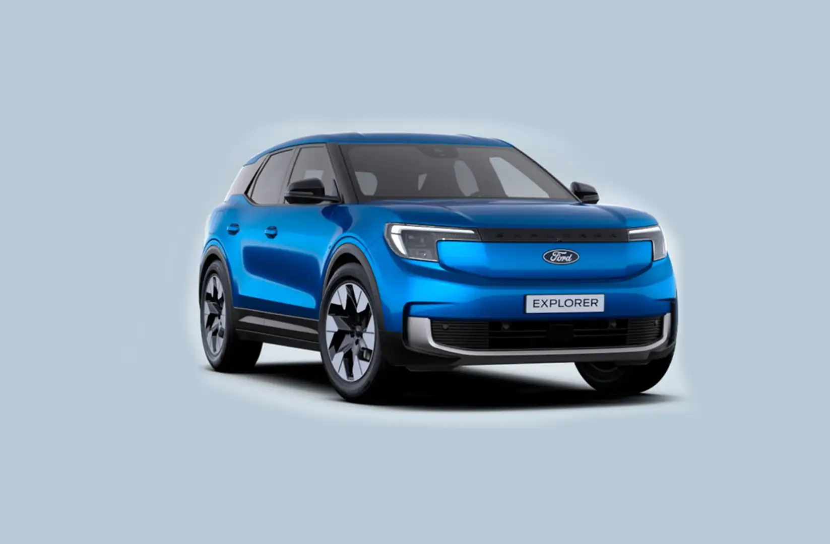 Ford Explorer Premium Bleu - 1