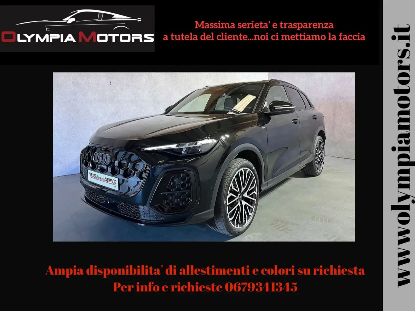 Audi Q5 40 TDI NEW MODEL S LINE TETTO KAMERA 360 MATRIX 21 Nero - 1