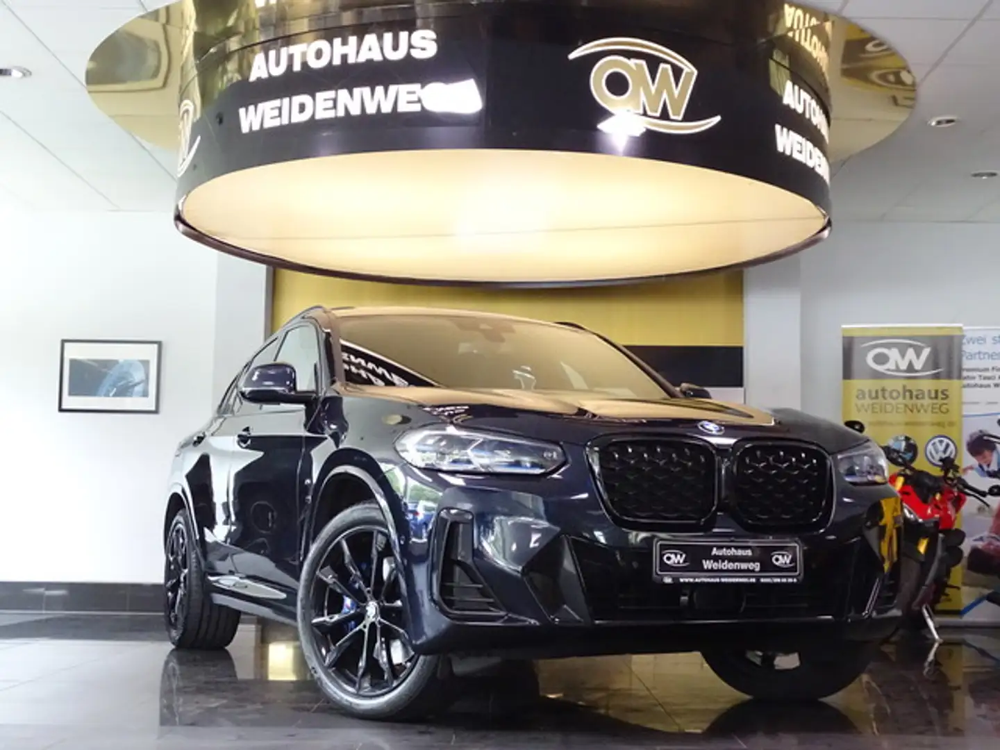 BMW X4 xDrive30d M-Sport.Laser Pano Navi Cam LiveAHK Negro - 2