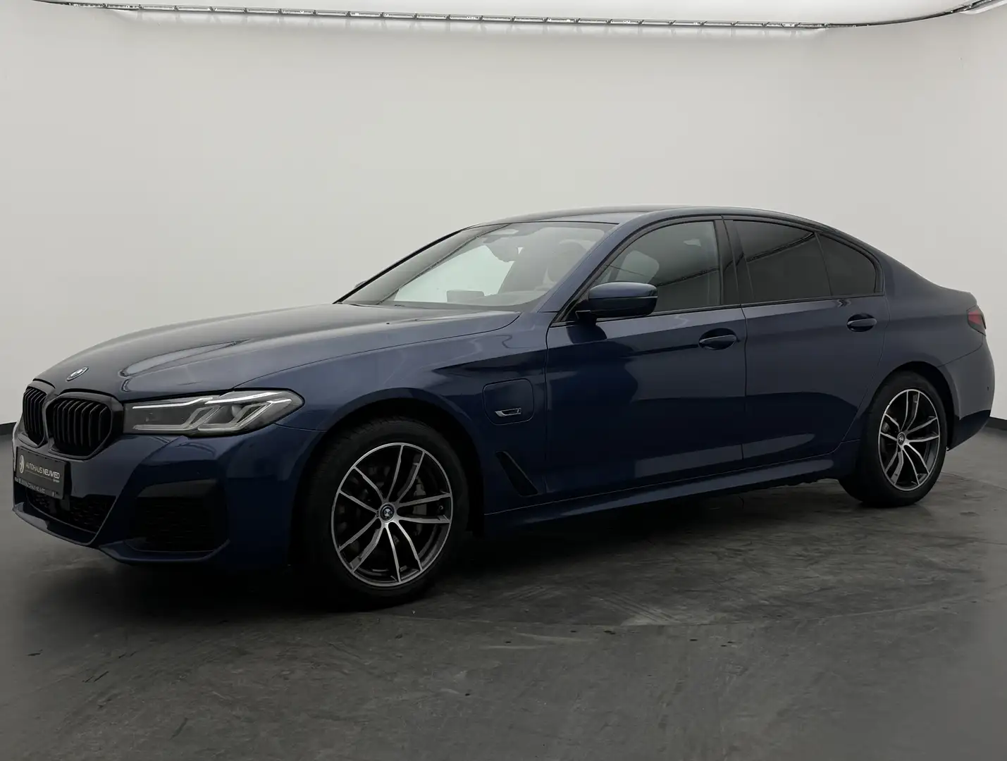 BMW 530 530e xDrive +LASER+M-SPORT+CAM+DA-PROF+HUD+H/K+ Bleu - 2